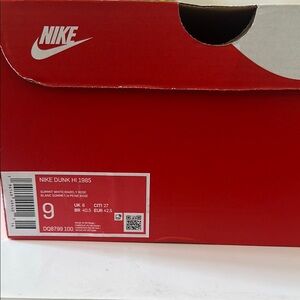 Nike Dunk Hi 1985 in Soft Pink and Cream